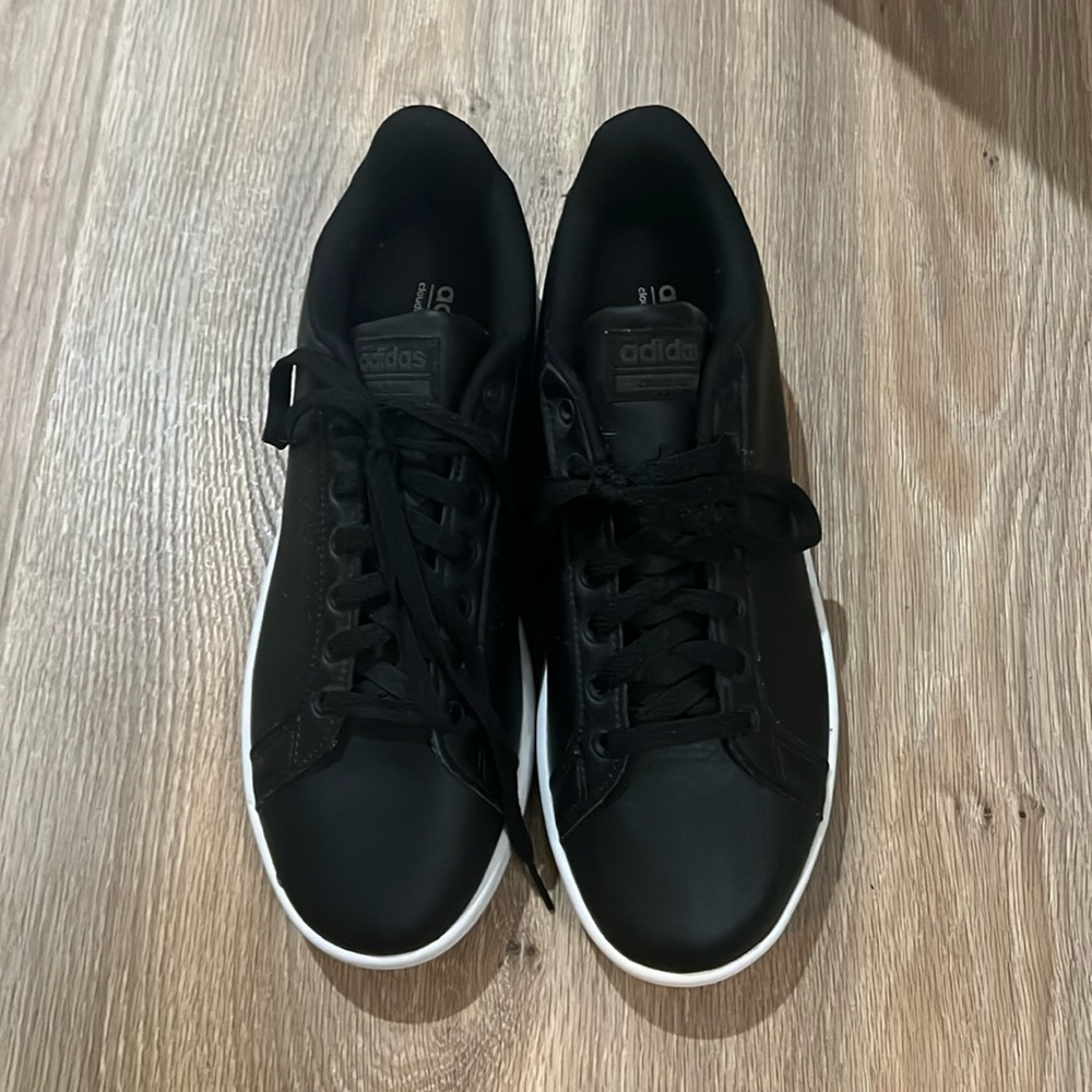 Adidas Black Men / cloud foam memory football design Size US 9.5